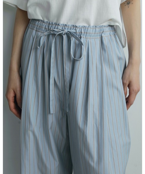 anuke(アンヌーク)の「Stripe Rough Pants(その他パンツ・レディース・ブルー/パープル・36inch/38inch)」の9枚目の写真