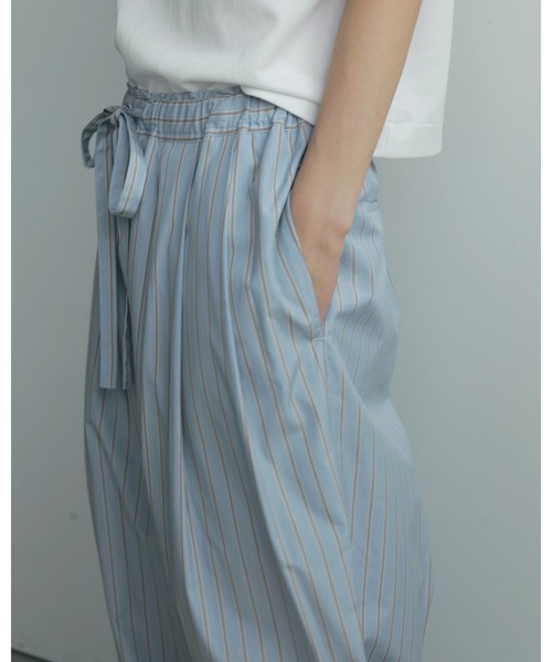 anuke(アンヌーク)の「Stripe Rough Pants(その他パンツ・レディース・ブルー/パープル・36inch/38inch)」の10枚目の写真