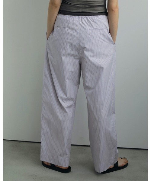 anuke(アンヌーク)の「Stripe Rough Pants(その他パンツ・レディース・ブルー/パープル・36inch/38inch)」の6枚目の写真