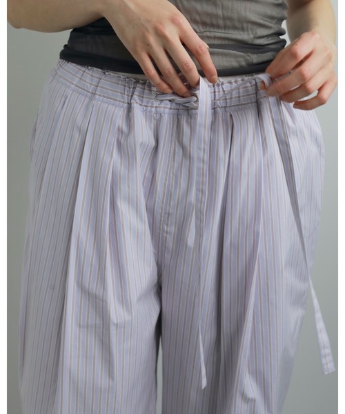 anuke(アンヌーク)の「Stripe Rough Pants(その他パンツ・レディース・ブルー/パープル・36inch/38inch)」の16枚目の写真