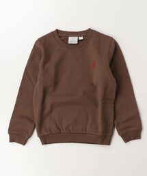 Gramicci（グラミチ）の「KIDS ONE POINT CREW SWEATSHIRT｜キッズワンポイントクルースウェットシャツ（スウェット）」