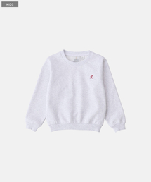 Gramicci（グラミチ）の「KIDS ONE POINT CREW SWEATSHIRT｜キッズワンポイントクルースウェットシャツ（スウェット）」