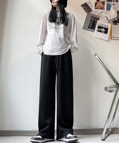スウェットイージーパンツ（スウェットパンツ）｜mushwear
