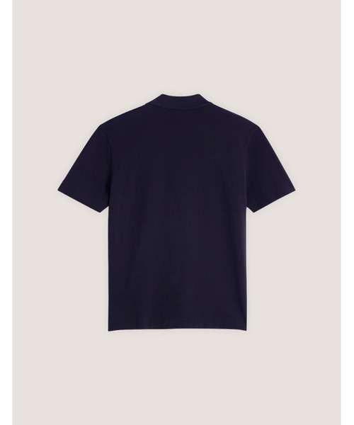 Maison Kitsune(メゾンキツネ)の「MAISON KITSUNE HANDWRITING COMFORT POLO(ポロシャツ・メンズ・ホワイト×ブラック/ブラック×ホワイト/ネイビー・XS/S/M/L/XL)」の15枚目の写真