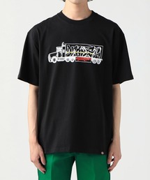 Dickies（ディッキーズ）の「Dickies/ディッキーズ DickiesｘESOW　半袖Tシャツ(track)（Tシャツ/カットソー）」