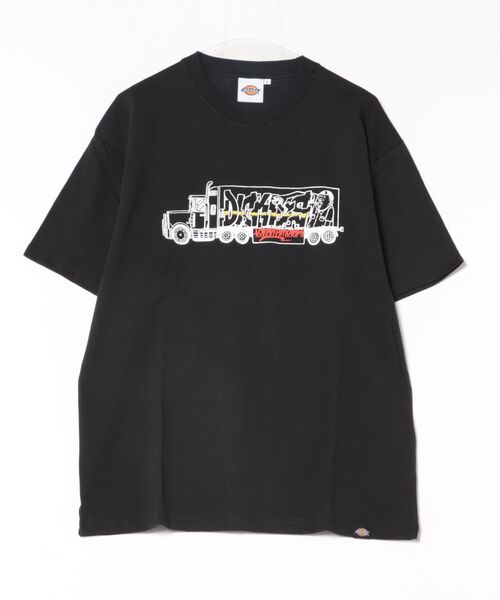 Dickies(ディッキーズ)の「Dickies/ディッキーズ DickiesxESOW 半袖Tシャツ(track)(Tシャツ/カットソー・メンズ・ホワイト/ブラック/ブラウン・X-LARGE/LARGE/MEDIUM)」の4枚目の写真