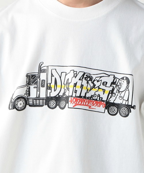 Dickies(ディッキーズ)の「Dickies/ディッキーズ DickiesxESOW 半袖Tシャツ(track)(Tシャツ/カットソー・メンズ・ホワイト/ブラック/ブラウン・X-LARGE/LARGE/MEDIUM)」の16枚目の写真