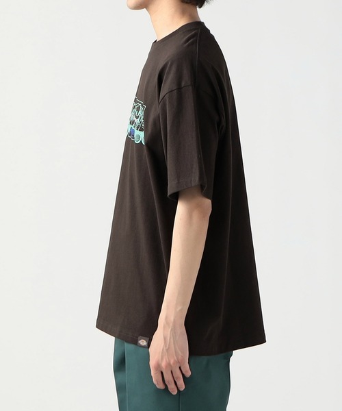 Dickies(ディッキーズ)の「Dickies/ディッキーズ DickiesxESOW 半袖Tシャツ(track)(Tシャツ/カットソー・メンズ・ホワイト/ブラック/ブラウン・X-LARGE/LARGE/MEDIUM)」の21枚目の写真