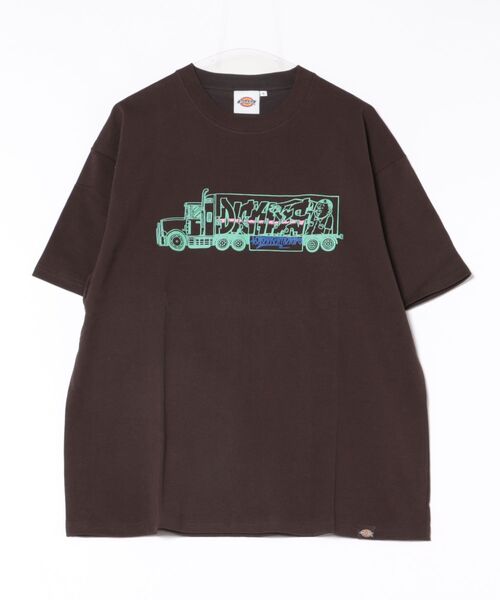 Dickies(ディッキーズ)の「Dickies/ディッキーズ DickiesxESOW 半袖Tシャツ(track)(Tシャツ/カットソー・メンズ・ホワイト/ブラック/ブラウン・X-LARGE/LARGE/MEDIUM)」の20枚目の写真
