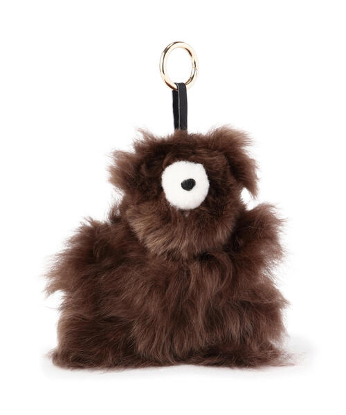 NATURAL BEAUTY BASIC（ナチュラルビューティーベーシック）の「◇COSYベアチャーム（チャーム・レディース・ダークブラウン/ベージュ・ﾌﾘ-）」の6枚目の写真