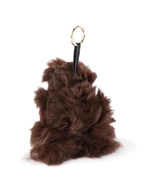 NATURAL BEAUTY BASIC（ナチュラルビューティーベーシック）の「◇COSYベアチャーム（チャーム・レディース・ダークブラウン/ベージュ・ﾌﾘ-）」の5枚目の写真