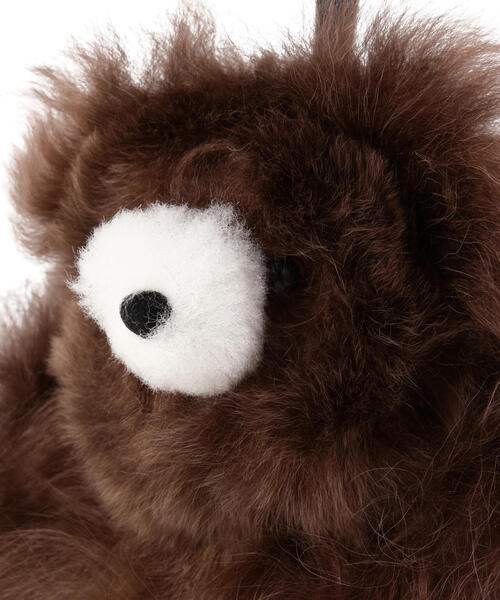 NATURAL BEAUTY BASIC（ナチュラルビューティーベーシック）の「◇COSYベアチャーム（チャーム・レディース・ダークブラウン/ベージュ・ﾌﾘ-）」の3枚目の写真