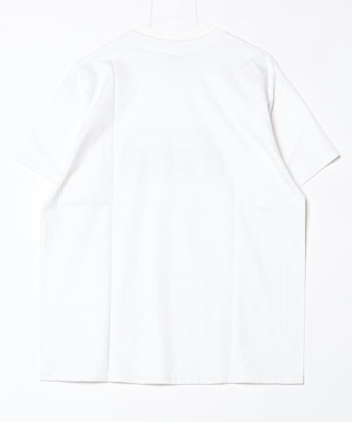 68&brothers（シックスティエイトアンドブラザーズ）の「S/S Print Tee ”PAYDAY”（Tシャツ/カットソー・メンズ・ホワイト×ライム/ホワイト×ブルー/ホワイト系/ホワイト×グレー・X-LARGE/XX-LARGE/LARGE/MEDIUM）」の5枚目の写真