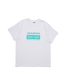 68&BROTHERS シックスティーエイトアンドブラザーズ / "PD"LOGO S/S Print Tee