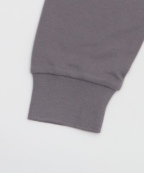 U.S. POLO ASSN.（ユーエスポロアッスン）の「∴WEGO/【大人気アイテムが26春夏も再入荷★】U.S. POLO ASSN.別注ラインポロシャツ(長袖)（ポロシャツ・レディース・アイボリー/コーラル/ネイビー/グレー/ブラック/ブラウン・LARGE/MEDIUM/SMALL）」の15枚目の写真