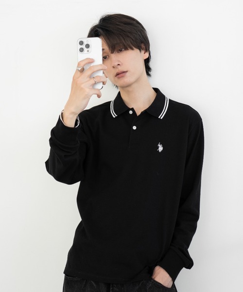 POLO ブラック 長袖ポロシャツ　タグ付き 楽天市場】ラルフローレン 長袖ポロシャツ（サイズ（S/M/L）S）の通販
