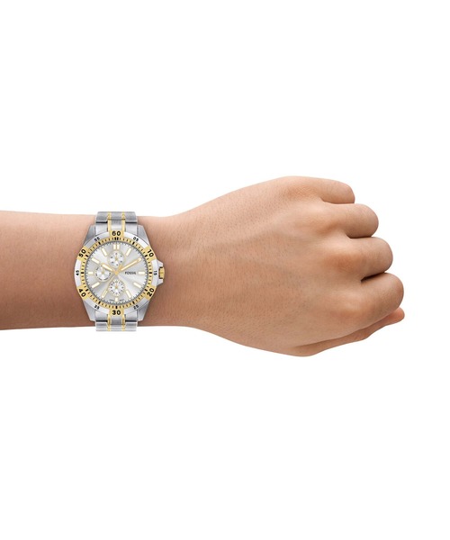 FOSSIL（フォッシル）の「フォッシル 腕時計 メンズ アナログ ステンレス FS6148（アナログ腕時計・メンズ・マルチ・FREE）」の2枚目の写真