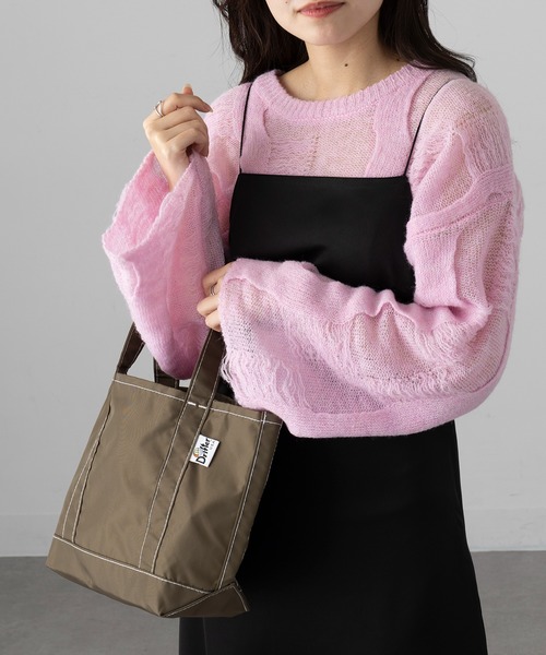 Drifter（ドリフター）の「【Drifter】BUCKEYE MEDIUM TOTE（トートバッグ・レディース・ブラウン/ベージュ系その他2/ベージュ/ブラック/カモフラージュ/ピンク/グリーン/レオパード/パープル/イエロー/その他1/その他2・FREE）」の13枚目の写真