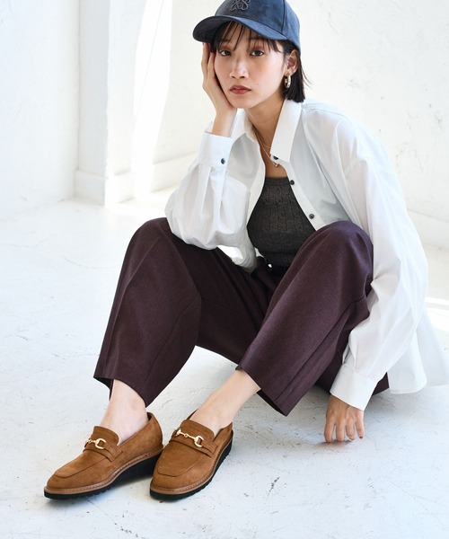 Juze（ジュゼ）の「ビットローファー/軽量（ローファー・レディース・ブラック/ベージュ・M/L）」の13枚目の写真