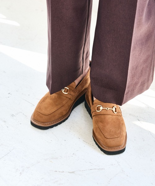 Juze（ジュゼ）の「ビットローファー/軽量（ローファー・レディース・ブラック/ベージュ・M/L）」の12枚目の写真