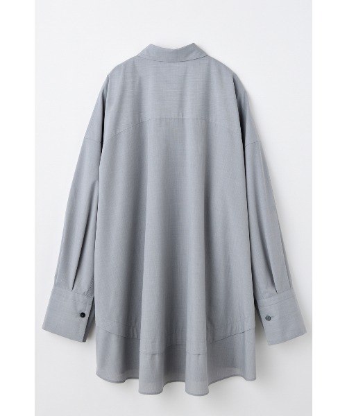 nagonstans ナゴンスタンス　ブロード All-roundシャツ Pe/Rブロード サークルシャツ（シャツ/ブラウス）｜nagonstans