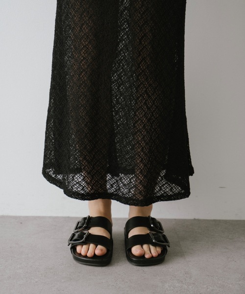 DRWCYS（ドロシーズ）の「レースフレアスカート（スカート・レディース・ブラック/アイボリー・FREE）」の9枚目の写真