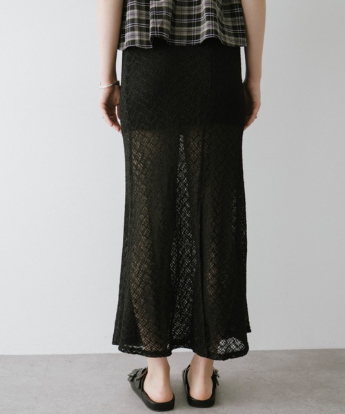 DRWCYS（ドロシーズ）の「レースフレアスカート（スカート・レディース・ブラック/アイボリー・FREE）」の8枚目の写真