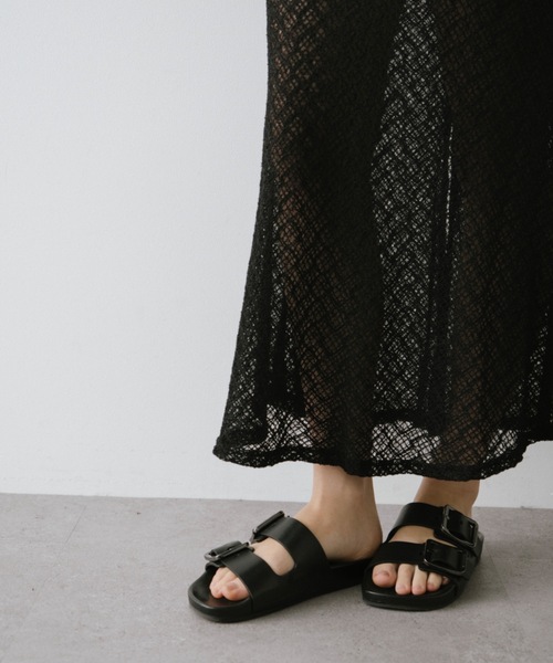 DRWCYS（ドロシーズ）の「レースフレアスカート（スカート・レディース・ブラック/アイボリー・FREE）」の10枚目の写真