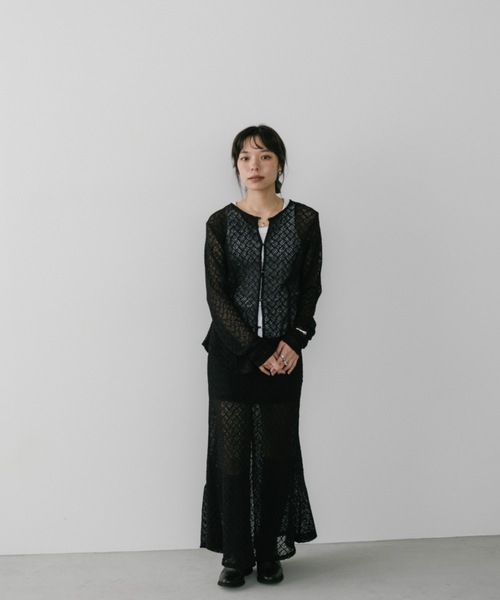 DRWCYS（ドロシーズ）の「レースフレアスカート（スカート・レディース・ブラック/アイボリー・FREE）」の21枚目の写真