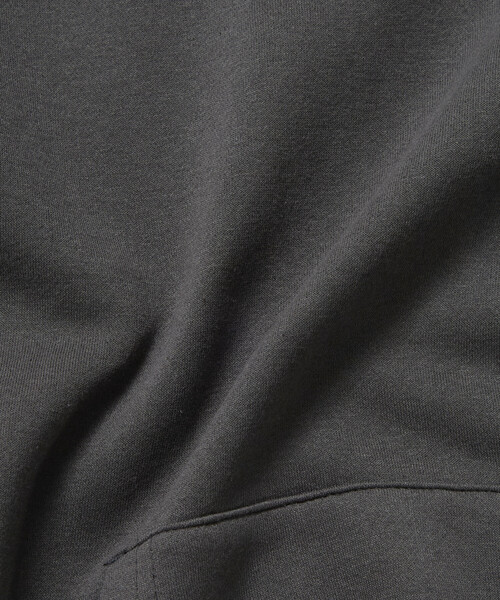 FREAK'S STORE（フリークスストア）の「限定展開 ビッグシルエット ワンポイントロゴ プルオーバーパーカー / ヘムコード（パーカー・メンズ・ネイビー/チャコールグレー/アッシュグレー/ブラック・SMALL/MEDIUM/LARGE）」の14枚目の写真