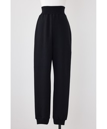 nagonstans ダンボール スウェット パンツ ブラック ナゴンスタンス nagonstans(ナゴンスタンス)｜gathered pants/パンツ/Salt の