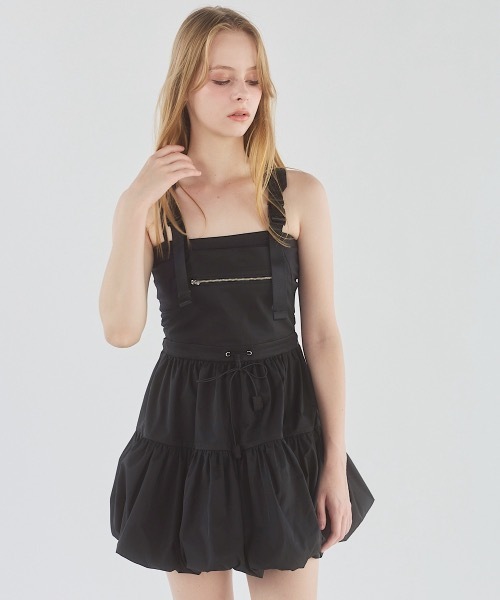 ナイロンバルーンワンピース（ワンピース）｜lilLilly（リルリリー）の