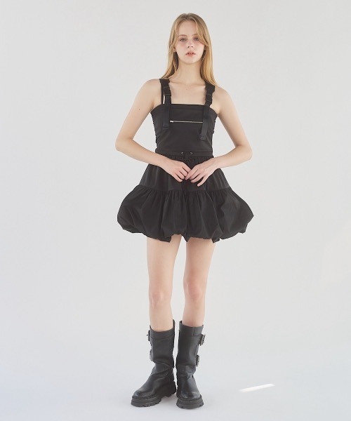 セール】ナイロンバルーンワンピース（ワンピース）｜lilLilly