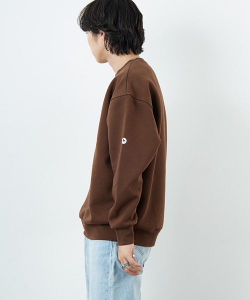 MARMOT（マーモット）の「[Marmot/マーモット] 別注 ブランド刺繍ロゴ クルーネックスウェット（スウェット・レディース・グレー/ブラウン・XL/L/M/S）」の12枚目の写真