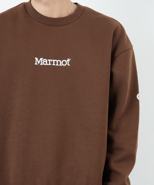 MARMOT（マーモット）の「[Marmot/マーモット] 別注 ブランド刺繍ロゴ クルーネックスウェット（スウェット・レディース・グレー/ブラウン・XL/L/M/S）」の17枚目の写真