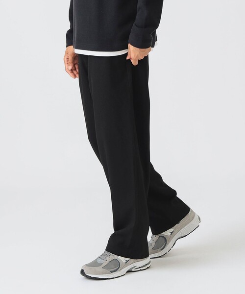 BEAMS HEART（ビームスハート）の「【2色展開】ポリメランジ ツイル ワイドパンツ（その他パンツ・メンズ・ネイビー/ブラック・XL/L/M/S）」の12枚目の写真