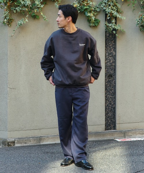 BEAMS HEART（ビームスハート）の「【2色展開】ポリメランジ ツイル ワイドパンツ（その他パンツ・メンズ・ネイビー/ブラック・XL/L/M/S）」の4枚目の写真