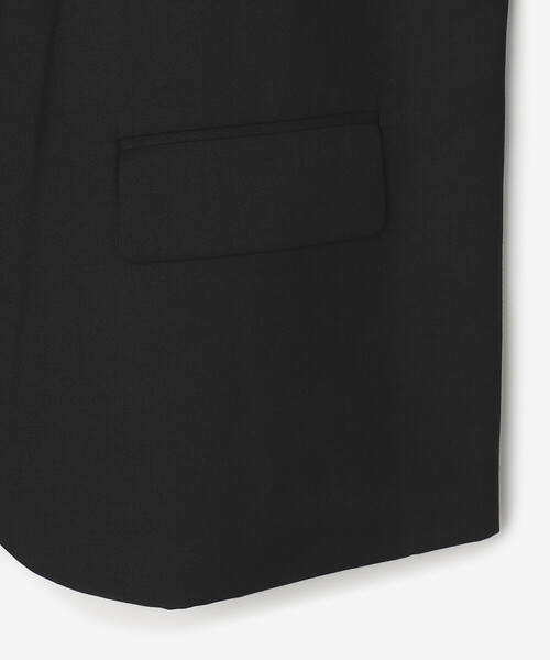 Bshop（ビショップ）の「eunoia | オーバーサイズジャケット WOMEN（テーラードジャケット・レディース・ブラック・S）」の5枚目の写真