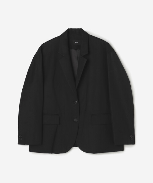 Bshop（ビショップ）の「eunoia | オーバーサイズジャケット WOMEN（テーラードジャケット・レディース・ブラック・S）」の9枚目の写真