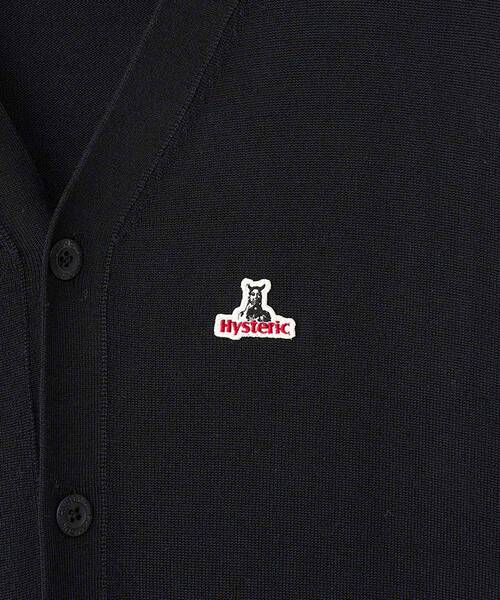 HYSTERIC GLAMOUR（ヒステリックグラマー）の「SPEAK NO EVILワッペン カーディガン（カーディガン/ボレロ・メンズ・トップグレー/ブルー/ブラック・SMALL/MEDIUM/LARGE/X-LARGE）」の9枚目の写真