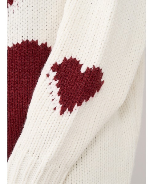 新品Darich ダーリッチ ハートロゴローゲージニットチュニック ダーリッチ Darich ハートロゴローゲージニットチュニック