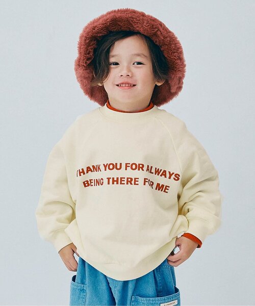 ジュニア対応】家族お揃いでイロチ買いしたいロゴトレーナー