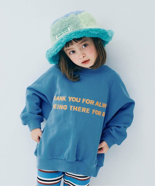 ジュニア対応】家族お揃いでイロチ買いしたいロゴトレーナー