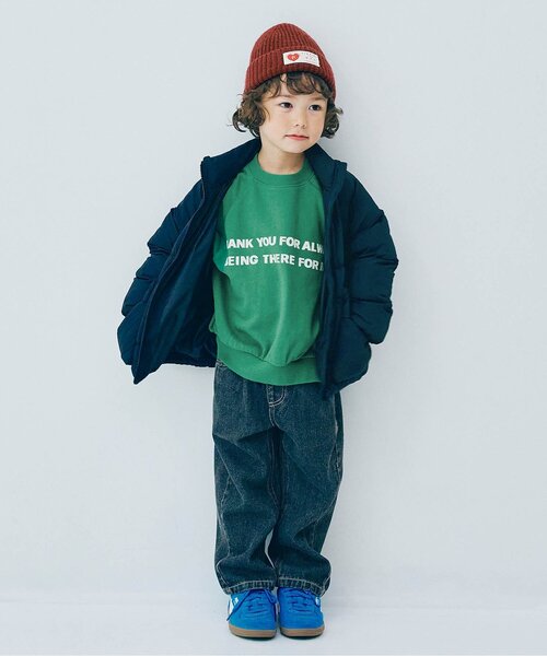 ジュニア対応】家族お揃いでイロチ買いしたいロゴトレーナー