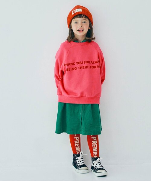 ジュニア対応】家族お揃いでイロチ買いしたいロゴトレーナー