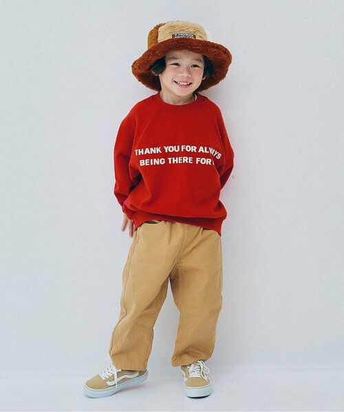 ジュニア対応】家族お揃いでイロチ買いしたいロゴトレーナー