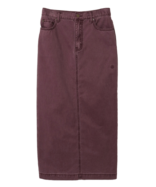 CONVERSE TOKYO（コンバーストウキョウ）の「COTTON CHINO STRAIGHT SKIRT（デニムスカート・レディース・ボルドー/チャコールグレー/ベージュ・FREE）」の3枚目の写真