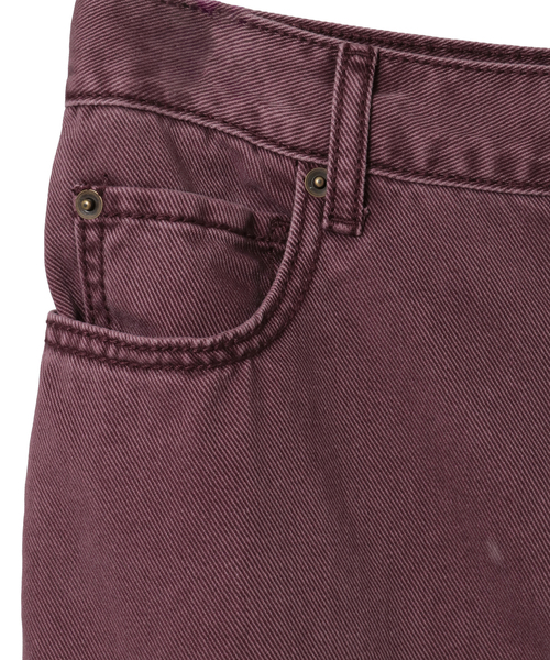 CONVERSE TOKYO（コンバーストウキョウ）の「COTTON CHINO STRAIGHT SKIRT（デニムスカート・レディース・ボルドー/チャコールグレー/ベージュ・FREE）」の13枚目の写真