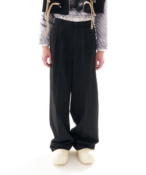 MASU masu スラックス MASU スラックス 「MASU」INITIAL WIDE TROUSERS メンズ