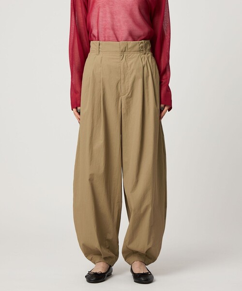 CITEN（シテン）の「＜CITEN＞ナイロンジョガーパンツ（その他パンツ・レディース・ベージュ/ブラック・S/M）」の7枚目の写真